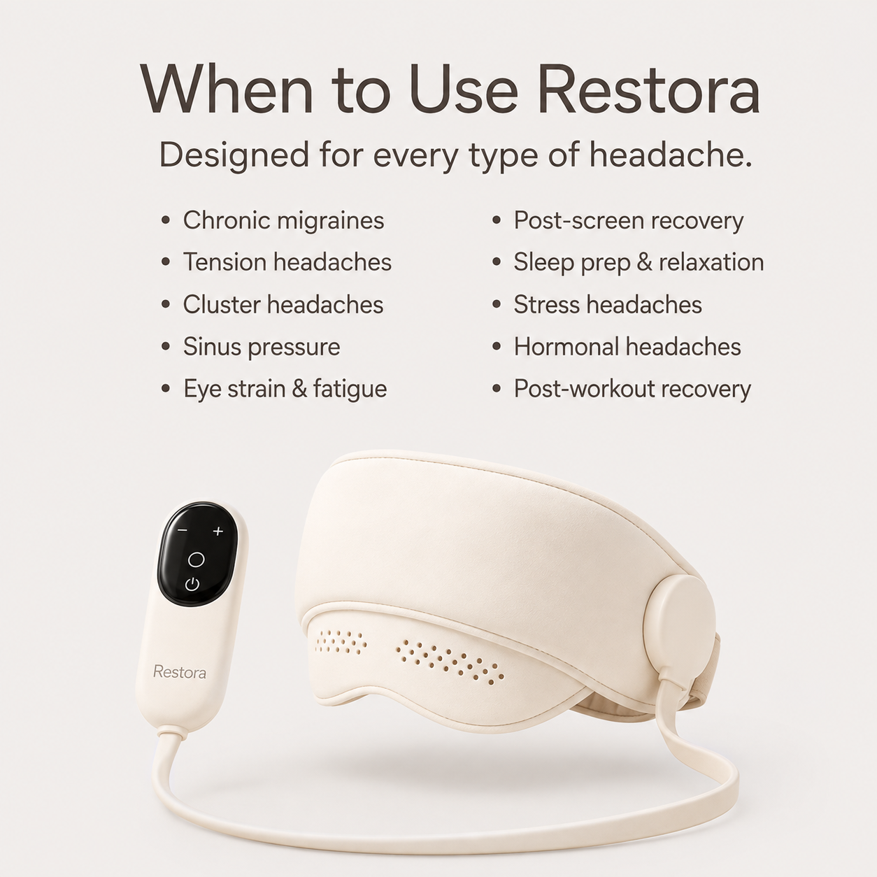Head And Eye Integrated Massage Instrument Airbag Package Sleep Aid Home